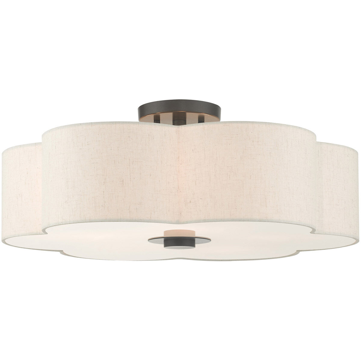 Solstice 5 Light 22.00 inch Semi-Flush Mount