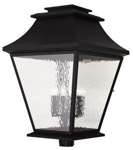 Hathaway 6 Light 32 inch Black Outdoor Post Top Lantern