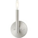 Copenhagen 1 Light 5.13 inch Brushed Nickel ADA Wall Sconce Wall Light, Single