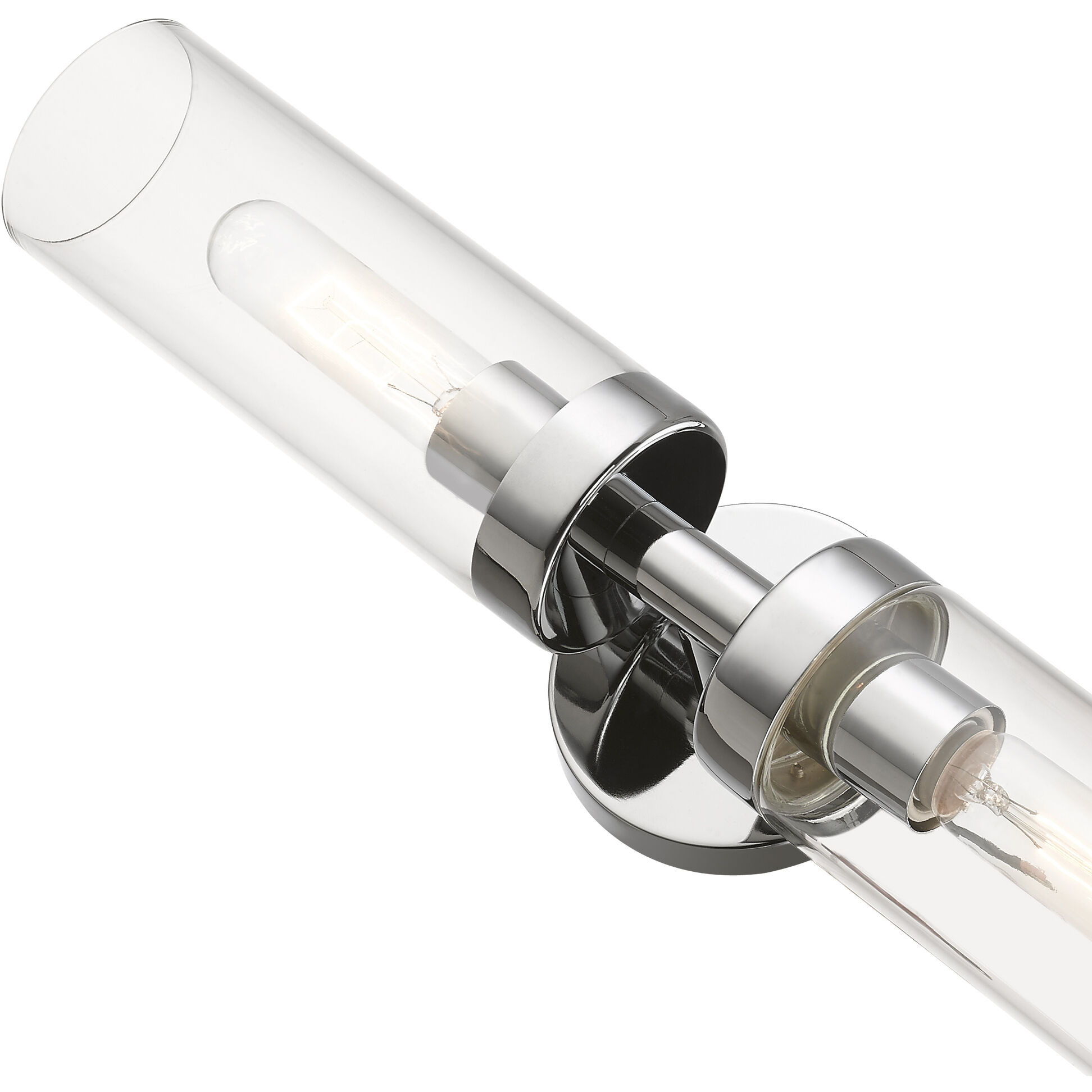 Ludlow 2 Light 4.25 inch Polished Chrome Vanity Sconce Wall Light