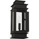 Princeton 1 Light 14 inch Black Outdoor Wall Lantern