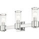 Quincy 3 Light 22.5 inch Polished Chrome Vanity Wall Sconce Wall Light
