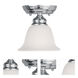 Essex 1 Light 6.25 inch Polished Chrome Semi-Flush Mount Ceiling Light