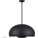 Domma 4 Light 22.5 inch Black Pendant Ceiling Light