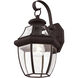 Monterey 1 Light 13 inch Bronze Outdoor Wall Lantern