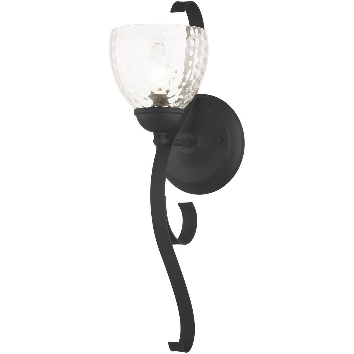 Brookside 1 Light 6 inch Black Wall Sconce Wall Light