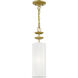 Brookdale 1 Light 5 inch Soft Gold Mini Pendant Ceiling Light
