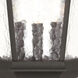 Hamilton 3 Light 27 inch Textured Black Outdoor Post Top Lantern