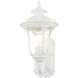 Oxford 1 Light 16 inch Textured White Outdoor Wall Lantern