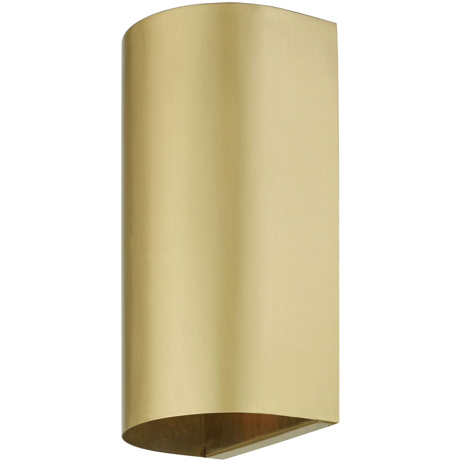 Bond 1 Light 10 inch Satin Gold Outdoor / Indoor Sconce, Medium