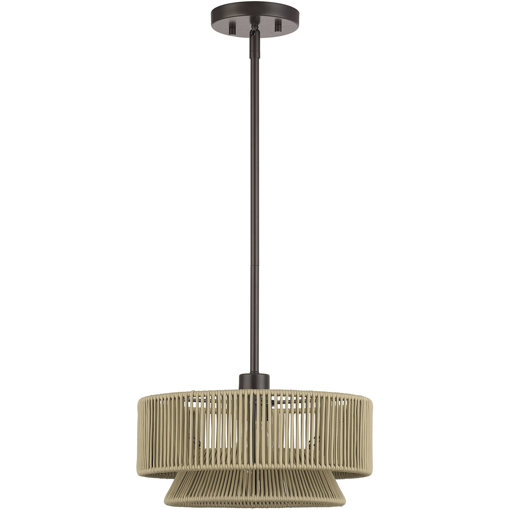 Florell 1 Light 13 inch English Bronze Pendant Ceiling Light
