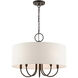 Blossom 5 Light 22 inch English Bronze Pendant Chandelier Ceiling Light