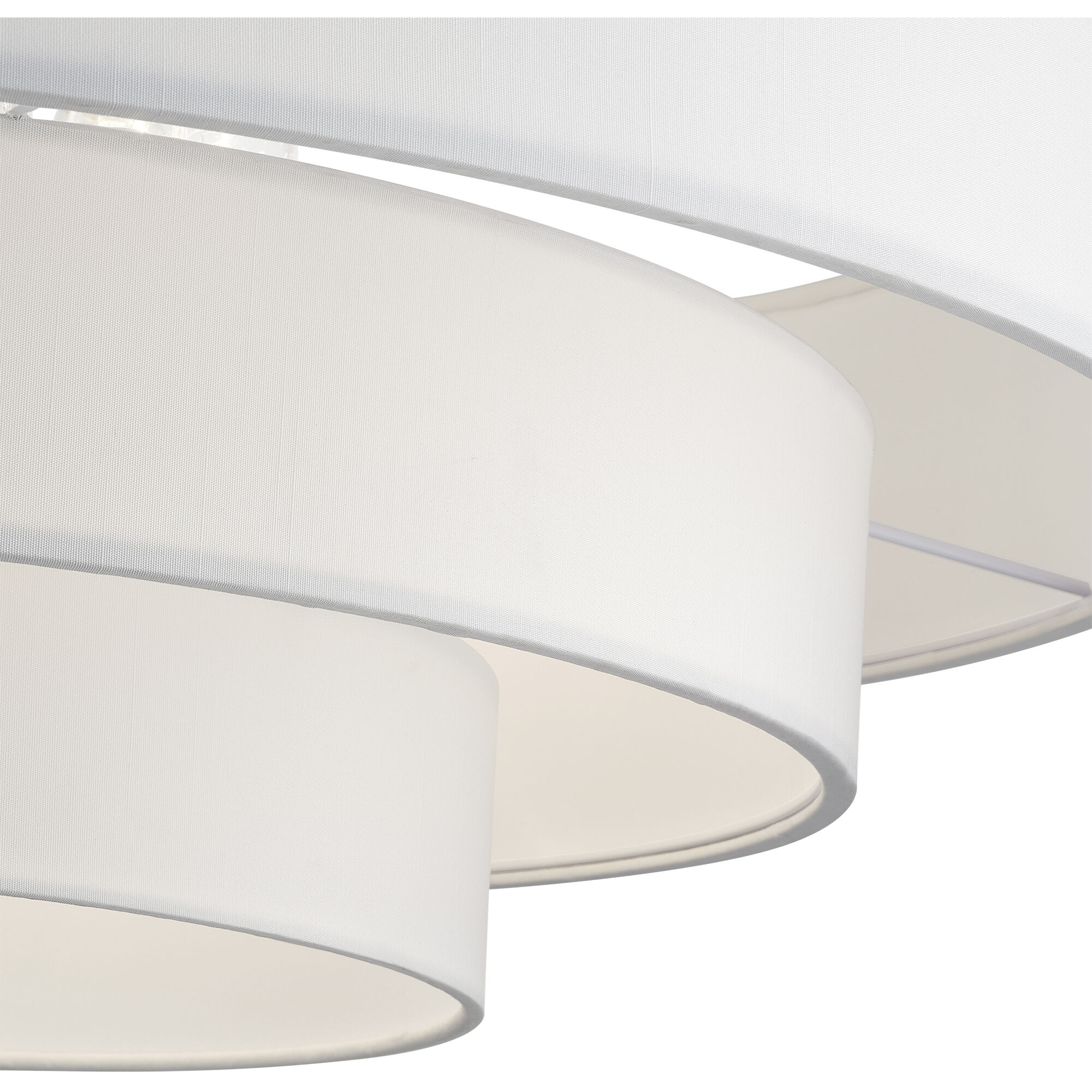 Manorwood 5 Light 28 inch Brushed Nickel Semi-Flush Ceiling Light