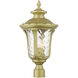 Oxford 3 Light 11.00 inch Post Light & Accessory