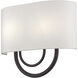 Stratton 2 Light 13 inch Bronze ADA Wall Sconce Wall Light