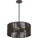 Acordia 3 Light 18 inch English Bronze Pendant Chandelier Ceiling Light