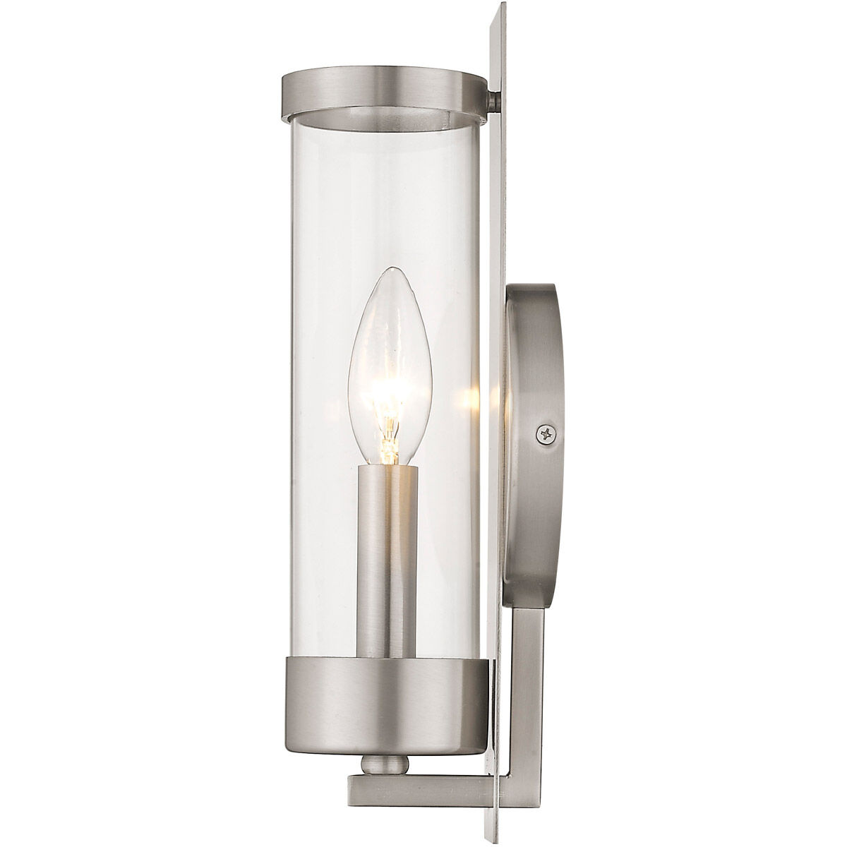 Castleton 1 Light 5 inch Brushed Nickel ADA ADA Wall Sconce Wall Light