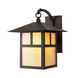 Montclair Mission 1 Light 14 inch Bronze Outdoor Wall Lantern