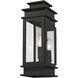 Princeton 1 Light 14 inch Black Outdoor Wall Lantern