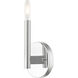 Copenhagen 1 Light 5.13 inch Polished Chrome ADA Single ADA Sconce Wall Light, Single