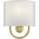 Stratton 1 Light 9 inch Soft Gold ADA Wall Sconce Wall Light