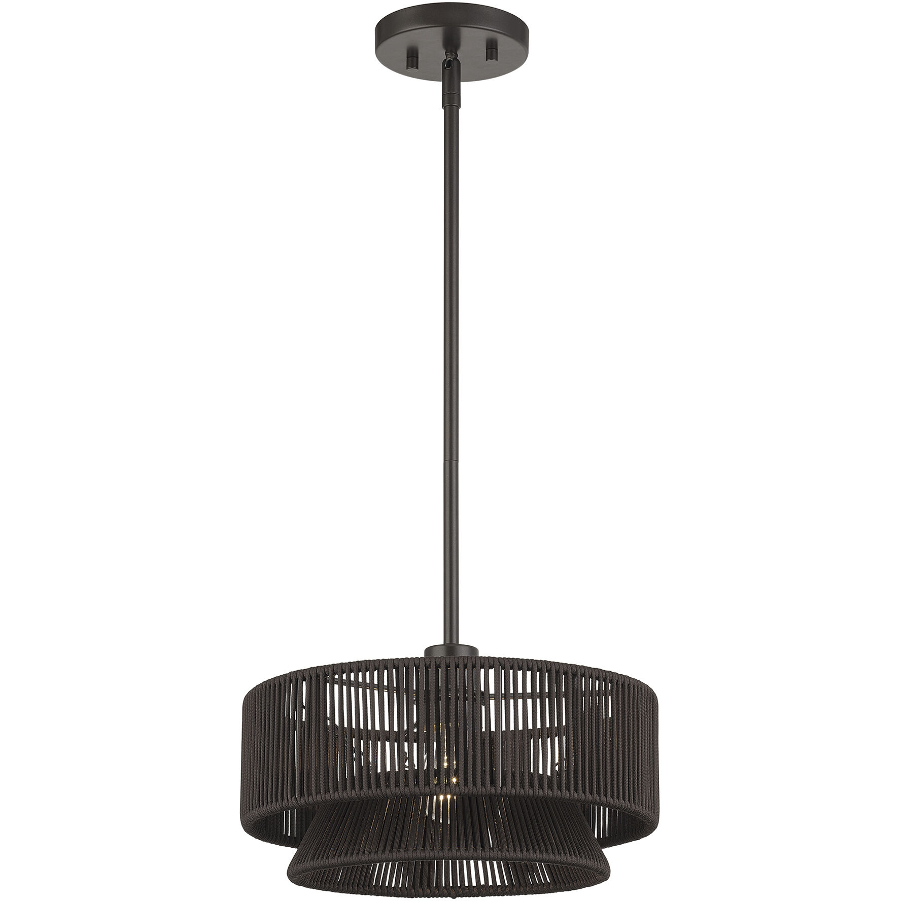 Florell 1 Light 13 inch English Bronze Pendant Ceiling Light