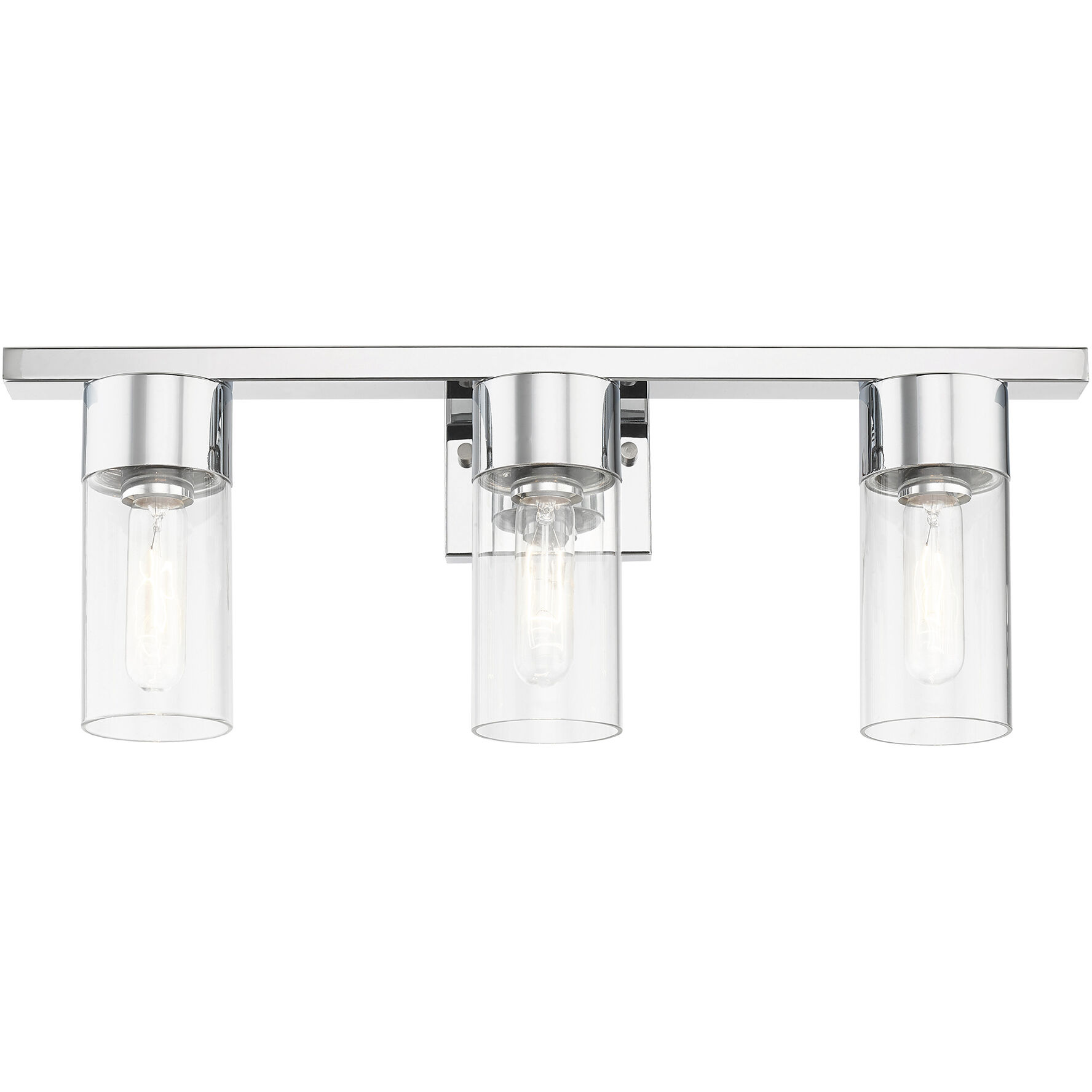 Carson 3 Light 23 inch Polished Chrome Vanity Sconce Wall Light