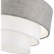 Brookmeade 3 Light 18 inch Brushed Nickel Pendant Chandelier Ceiling Light