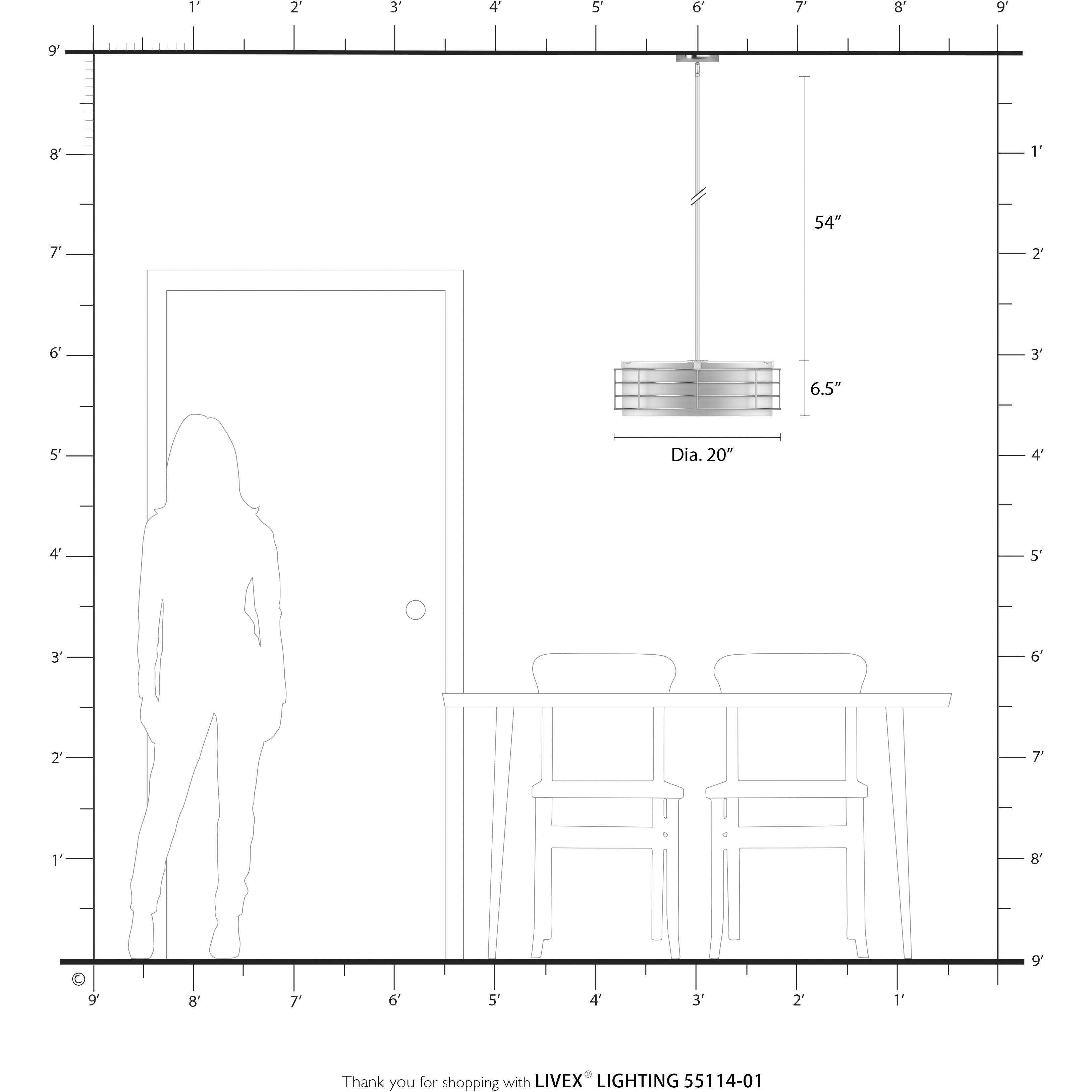 Blanchard 4 Light 20 inch Antique Brass Pendant Chandelier Ceiling Light