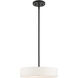 Venlo 4 Light 14 inch Black with Brushed Nickel Accents Pendant Ceiling Light