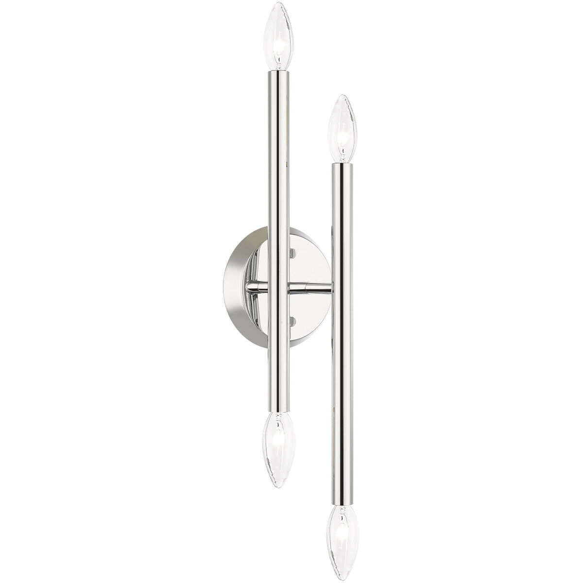 Soho 4 Light 5 inch Polished Chrome ADA Sconce Wall Light
