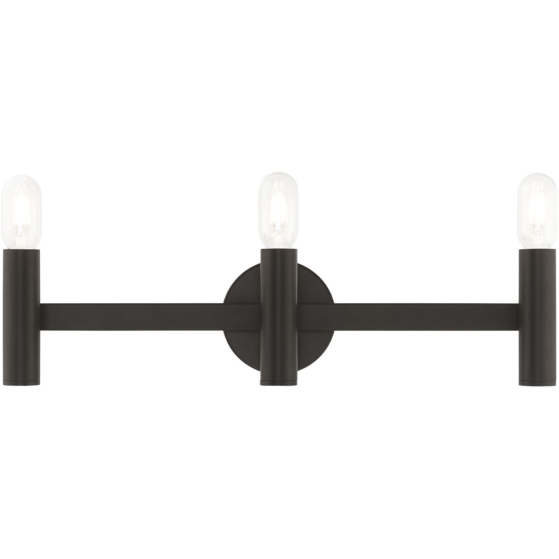 Copenhagen 3 Light 24 inch Bronze ADA Bath Vanity Wall Light