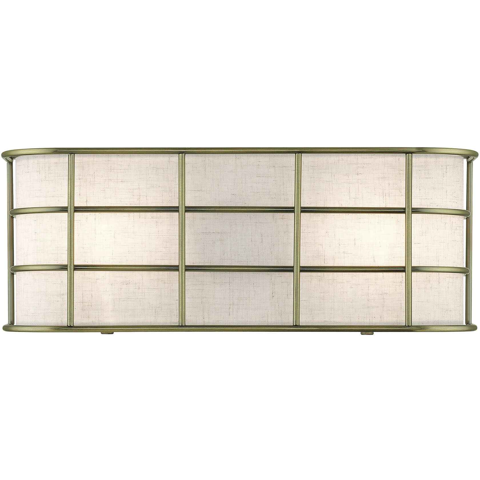 Blanchard 2 Light 14 inch Antique Brass ADA Wall Sconce Wall Light