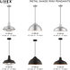 Allison 1 Light 14 inch Brushed Aluminum Mini Pendant Ceiling Light