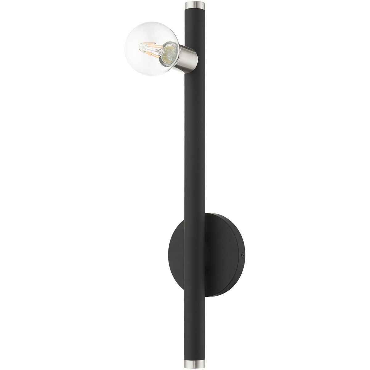 Bannister 1 Light 5 inch Black Wall Sconce Wall Light