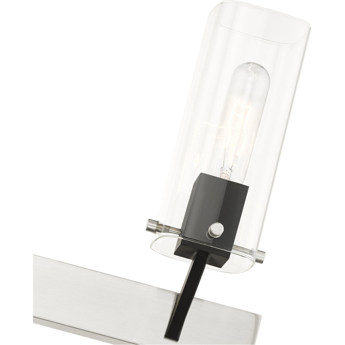 Beckett 3 Light 24 inch Brushed Nickel Vanity Sconce Wall Light