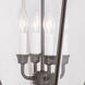 Westover 4 Light 27.5 inch Bronze Outdoor Wall Lantern