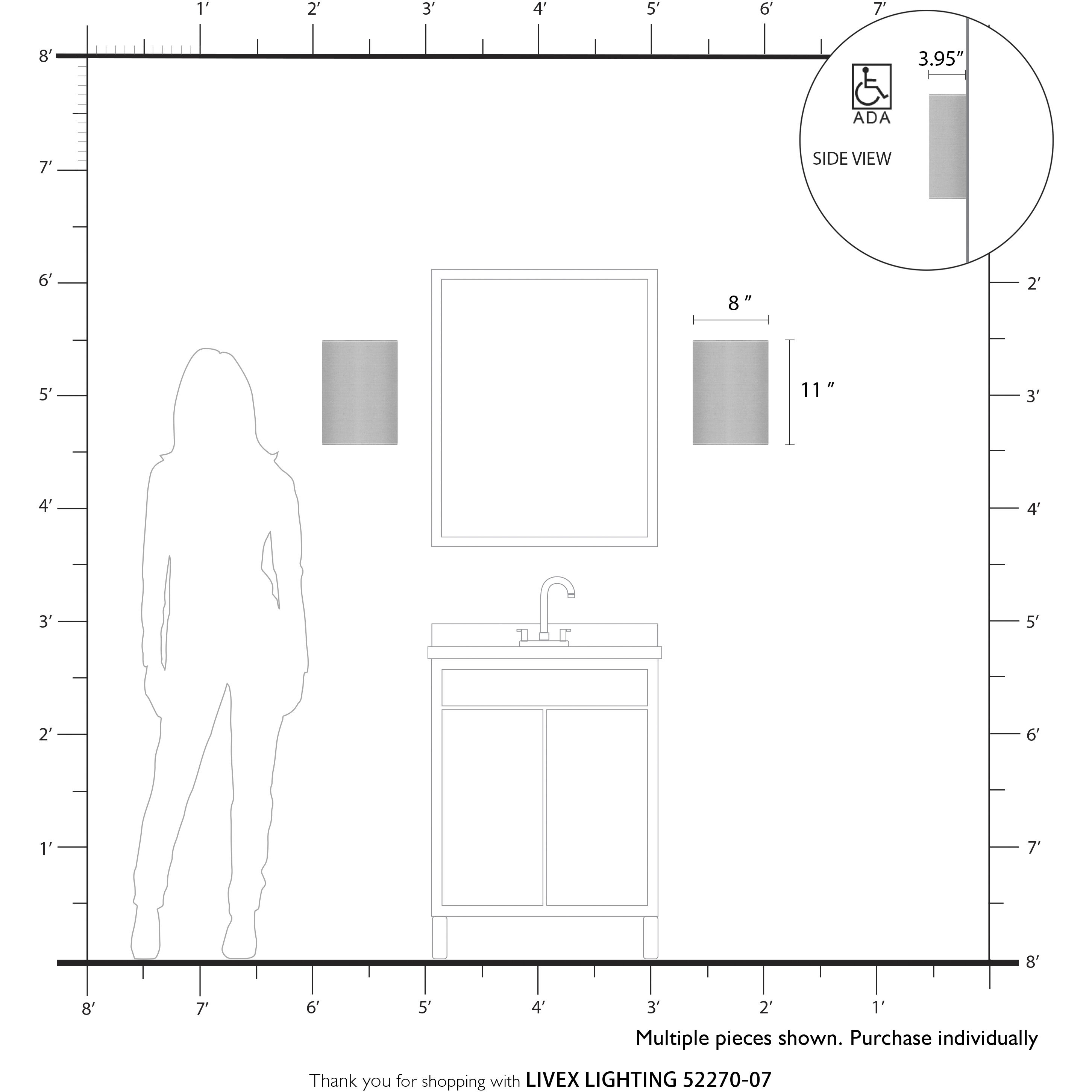 Summit Wall Sconce Wall Light in Bronze