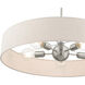 Venlo 5 Light 26 inch Brushed Nickel Pendant Ceiling Light