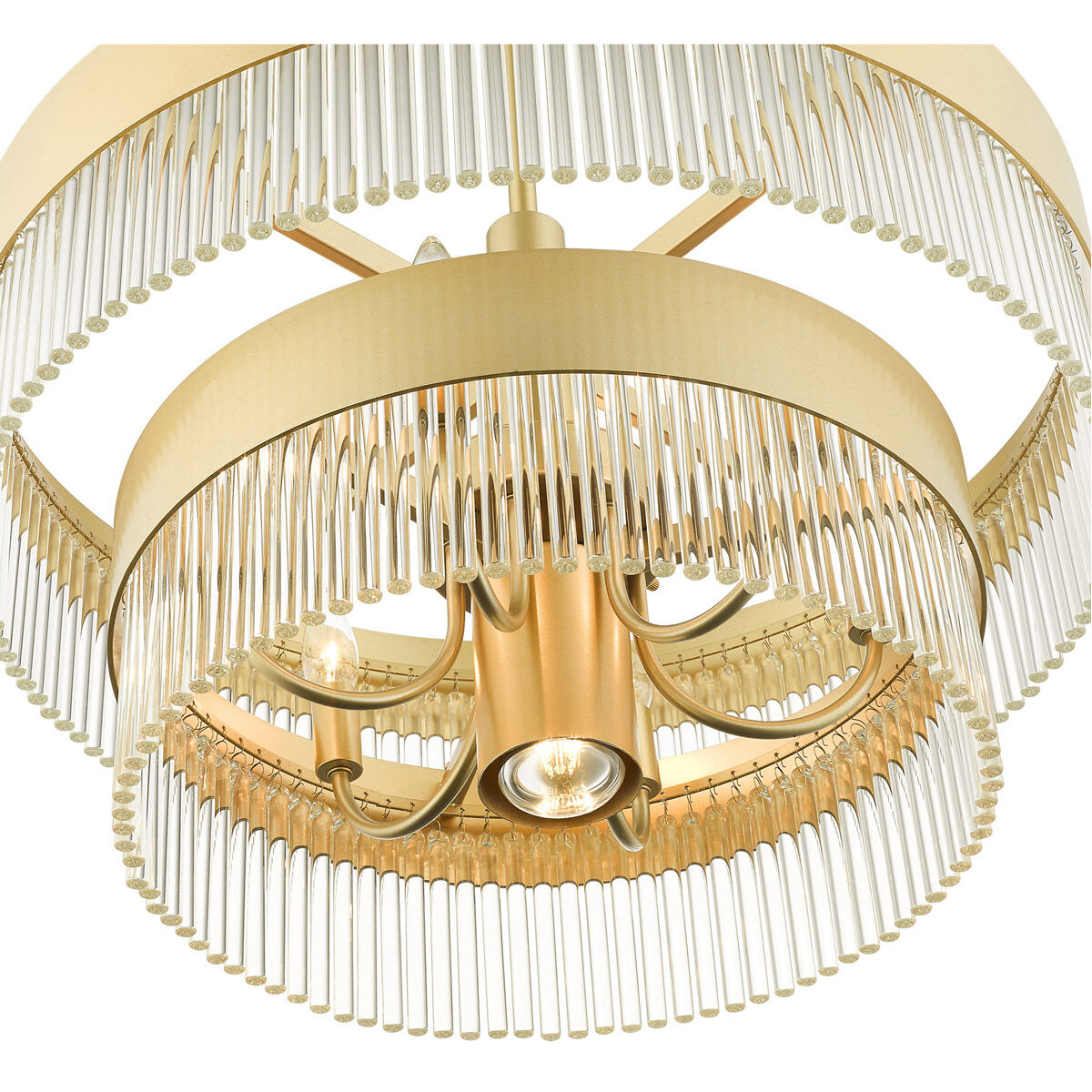 Norwich 7 Light 24 inch Soft Gold Chandelier Ceiling Light