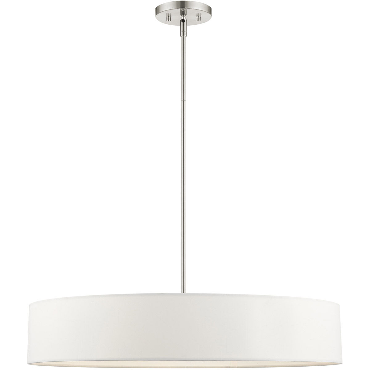 Venlo 5 Light 26 inch Brushed Nickel Pendant Ceiling Light