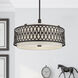 Vistaview 5 Light 24 inch English Bronze Pendant Chandelier Ceiling Light