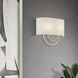 Stratton 2 Light 13 inch Brushed Nickel ADA Wall Sconce Wall Light