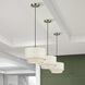 Manorwood 1 Light 12 inch Antique Brass Pendant Ceiling Light