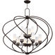 Westfield 12 Light 42 inch Olde Bronze Foyer Chandelier Ceiling Light