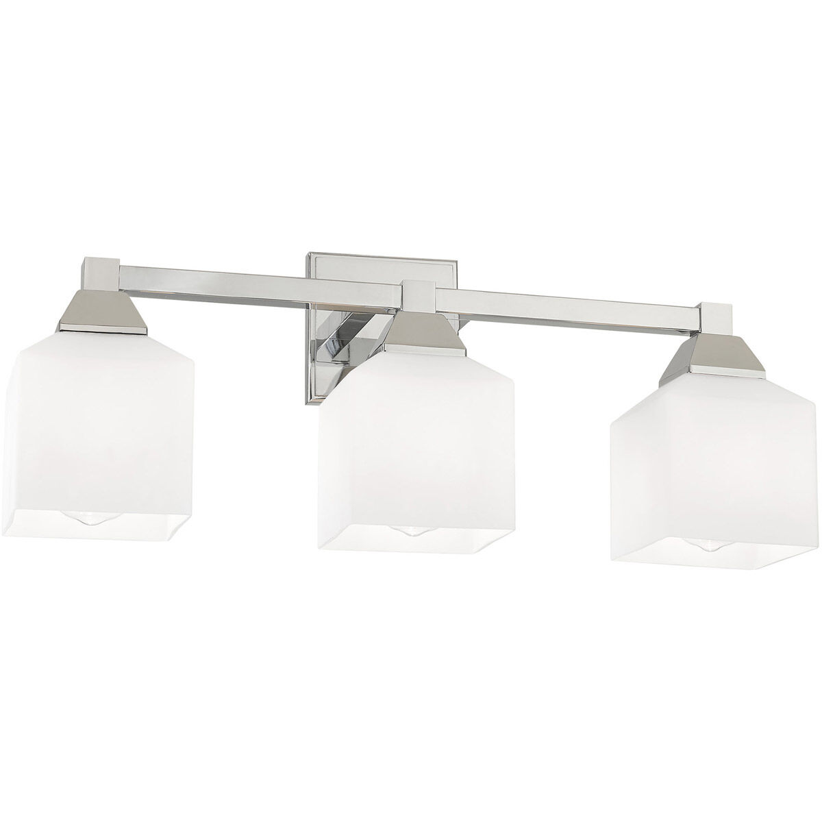 Aragon 3 Light 23 inch Polished Chrome Bath Vanity Wall Light