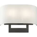 Allison Wall Sconce Wall Light in Black, Medium
