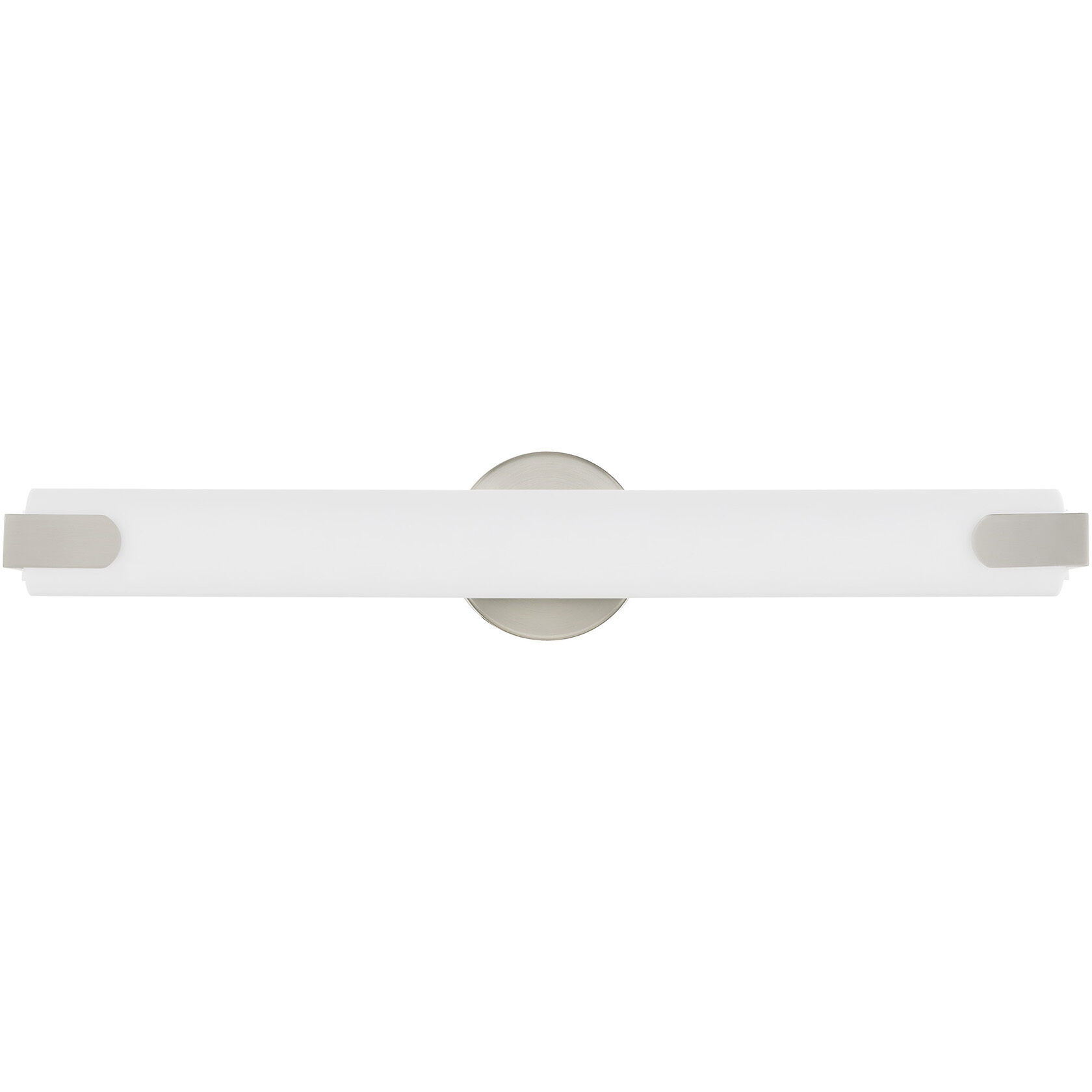 Lund LED 4 inch Brushed Nickel ADA Bath Vanity Wall Light