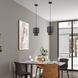 Zolana 1 Light 8.5 inch Bronze Mini Pendant Ceiling Light
