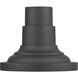 Allison 6.5 inch Textured Black Pier Mount Adapter